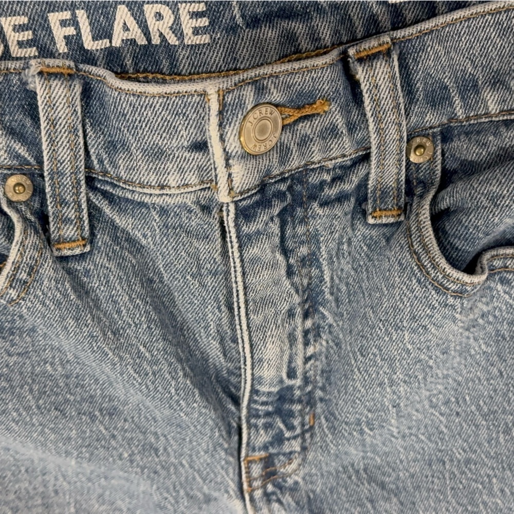 J.crew High -Rise Flare Classic Jean 28 - Picture 3 of 5